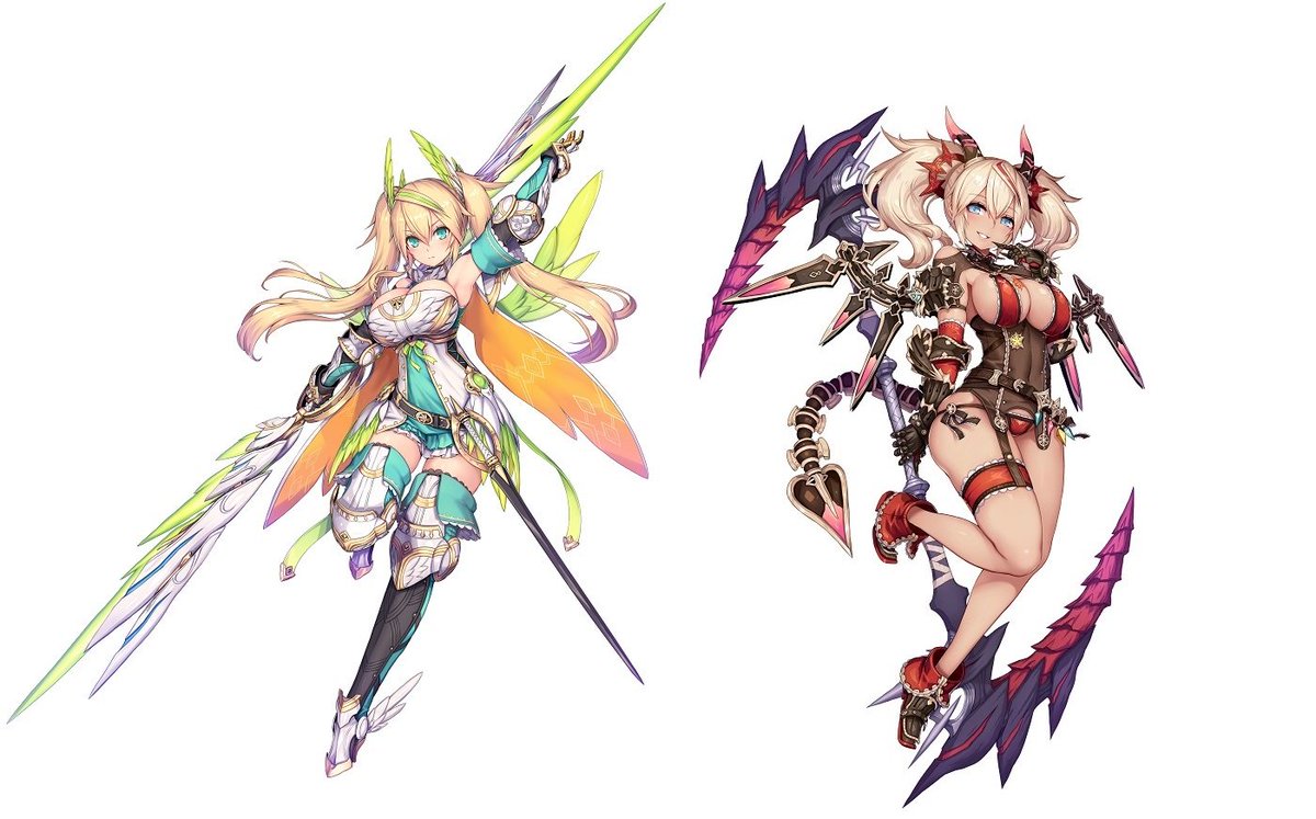 ジェネ［ロウ/カオス分岐後］イラスト公開✨】 ロウとカオスどちらも