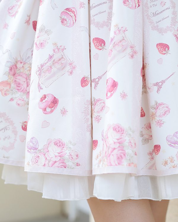 NEW ARRIVALS💕】 新作商品をご紹介✨ マカロンブーケ柄ワンピース