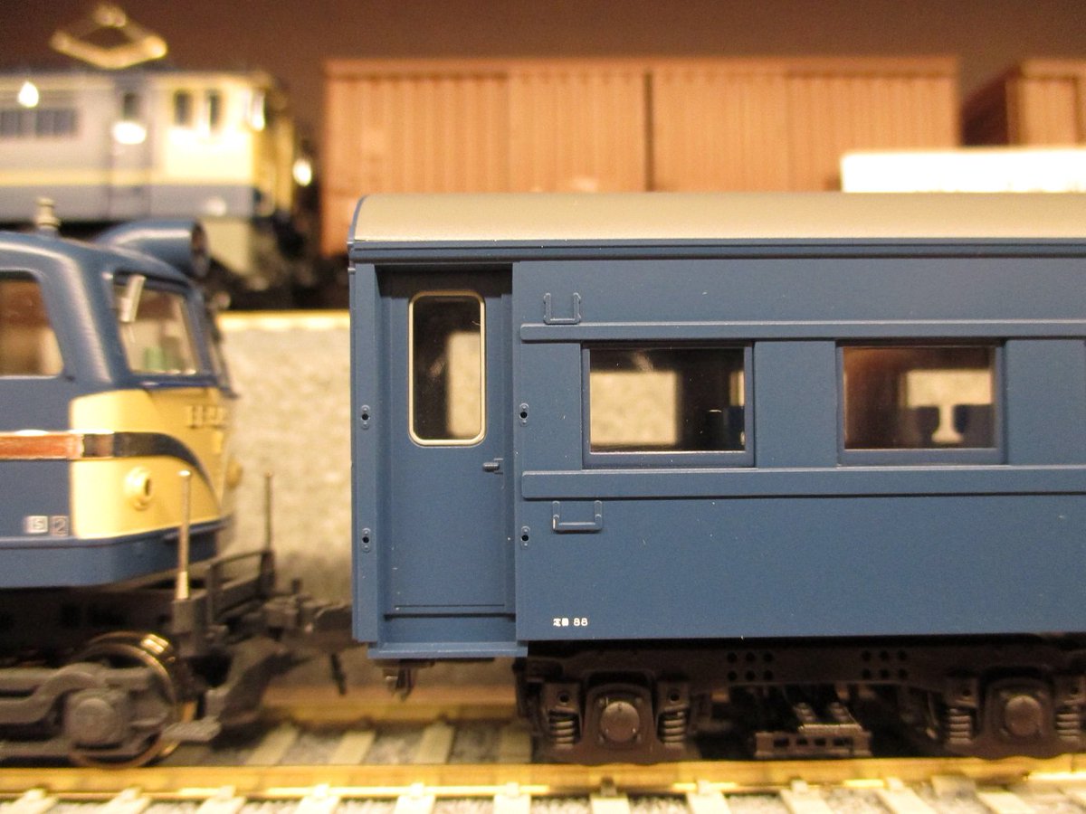 43系改装形】(HO)スハ43系客車ブルー改装形3種が入荷しました。TR43