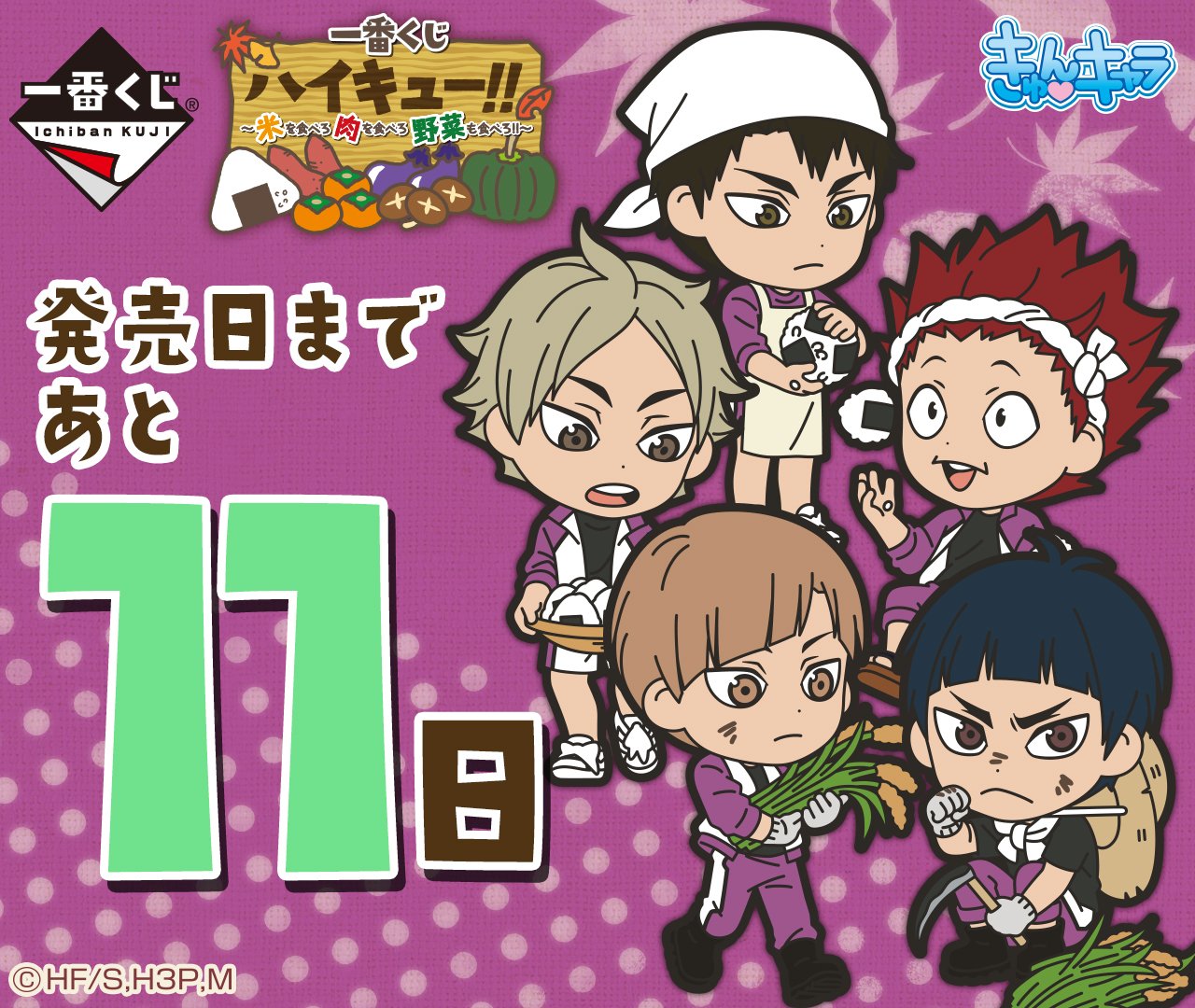 ハイキュー!!米を食べろ 肉を食べろ 野菜も食べろ!! BIG缶バッジ 日向