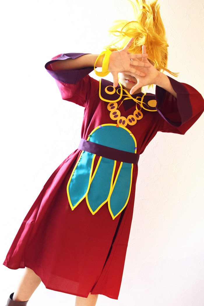 コスプレ写真注意 エンマ大王コス by 娘 ヨロズマートのエンマ衣装140