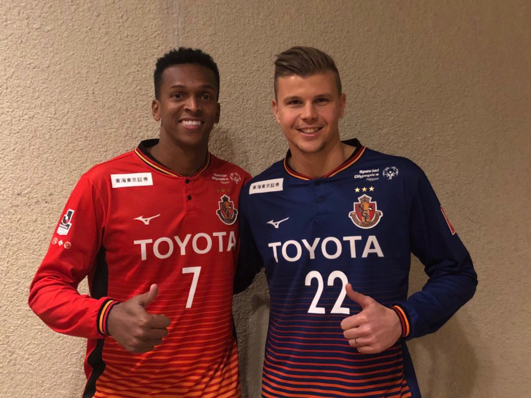 2018名古屋グランパス新体制発表会 続きまして、新外国人選手 #ジョー