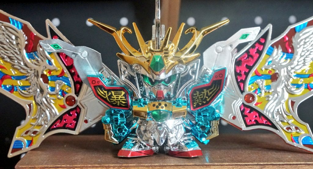 友達が持ってきてくれました！ 號斗丸結晶輝羅鋼天空鳳凰翼形態！ なげ