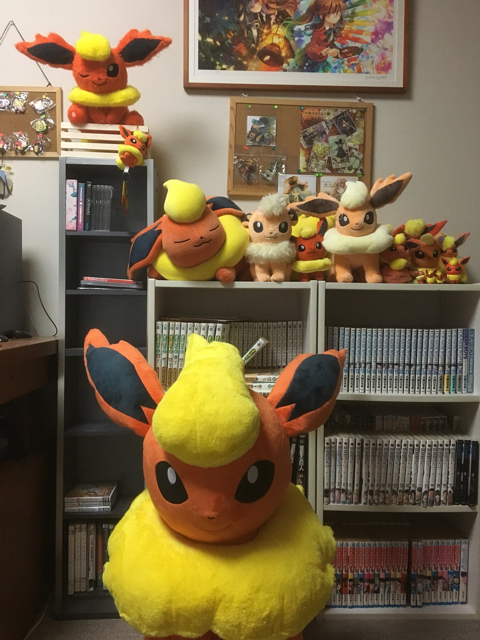 ポケモン 等身大 ブースター 寝そべりぬいぐるみ プレゼント 超BIG