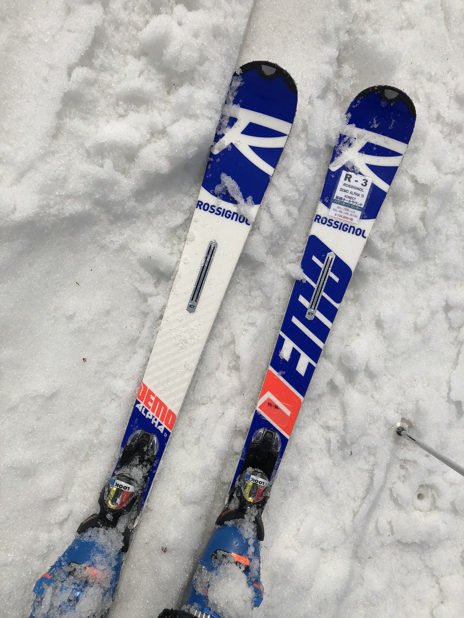 ○ROSSIGNOL DEMO ALPHA TI 166cm ROSSIGNOL SKI HERO DEMO ALPHA TI +