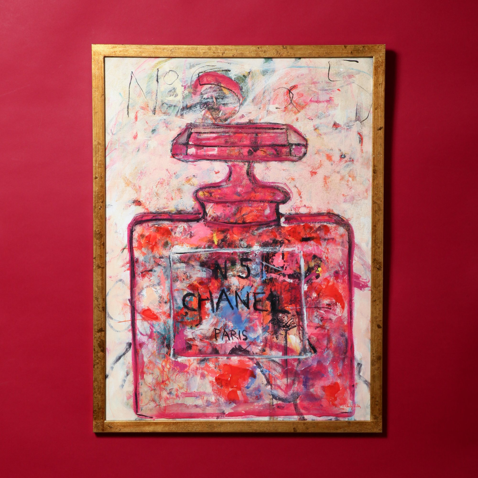 Reiko フランフランアートボード CHANEL No.5 CHANEL アートボード