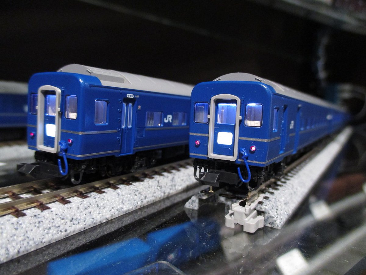 24系 方向幕 JR ブルートレイン 寝台列車 あさかぜ号数入り 1本物 24系