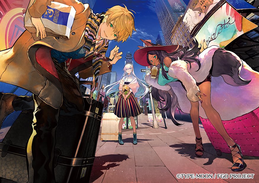 FGO Fes. 2018の「サーヴァントと巡る世界展」にてアメリカの