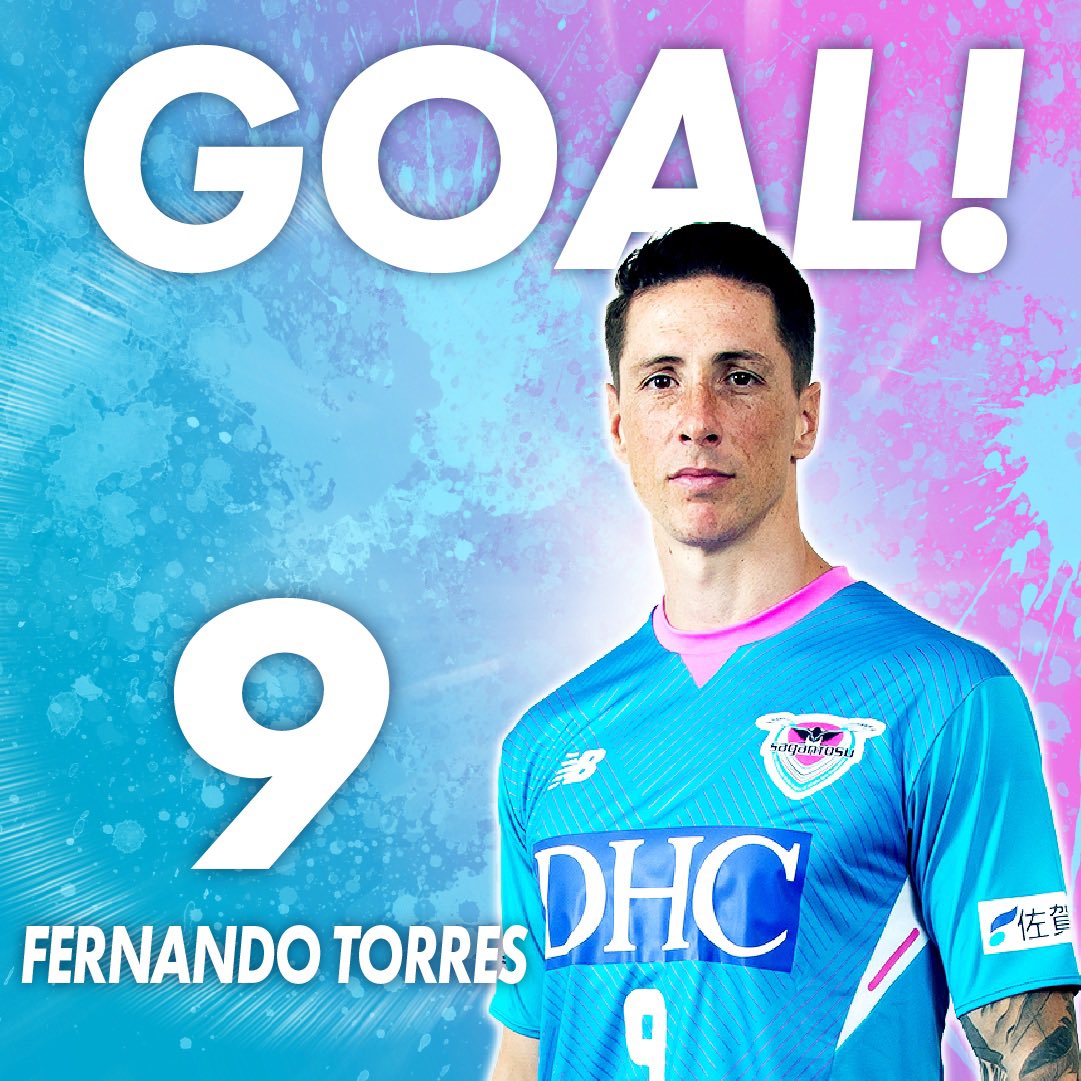 サガン鳥栖 GOAL🔵⚽💨 ＼ 🔵2-1 👤#フェルナンド・トーレス 選手 よし