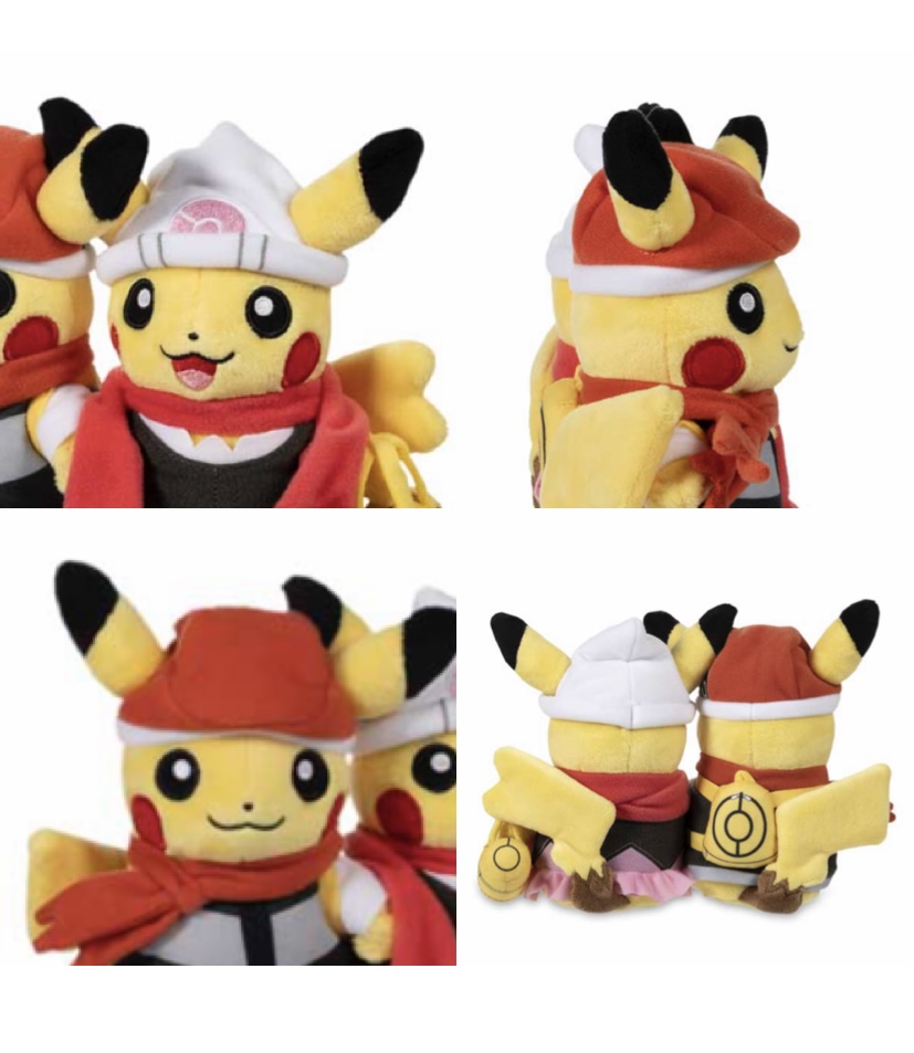 アメリカポケモンセンター 25周年ピカチュウペアぬいぐるみセット