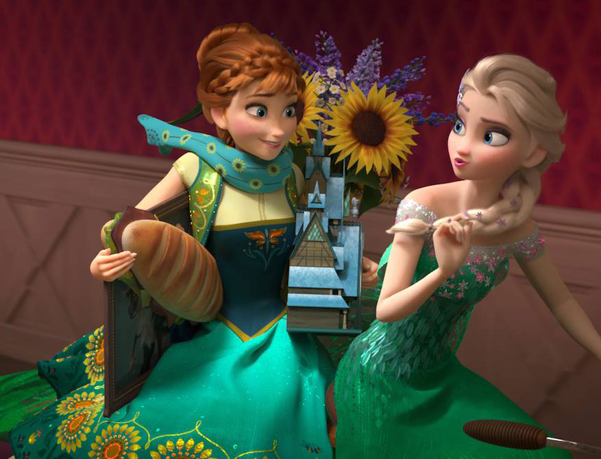 今日は🌻#ひまわりの日🌻 エルサがアナに贈ったものは… 🌻ひまわり