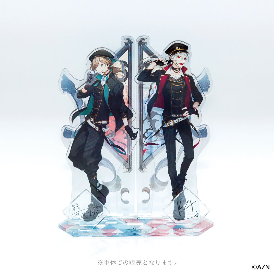 ChroNoiR 3周年記念グッズ】 現在受注販売中の「アクリルスタンド（叶