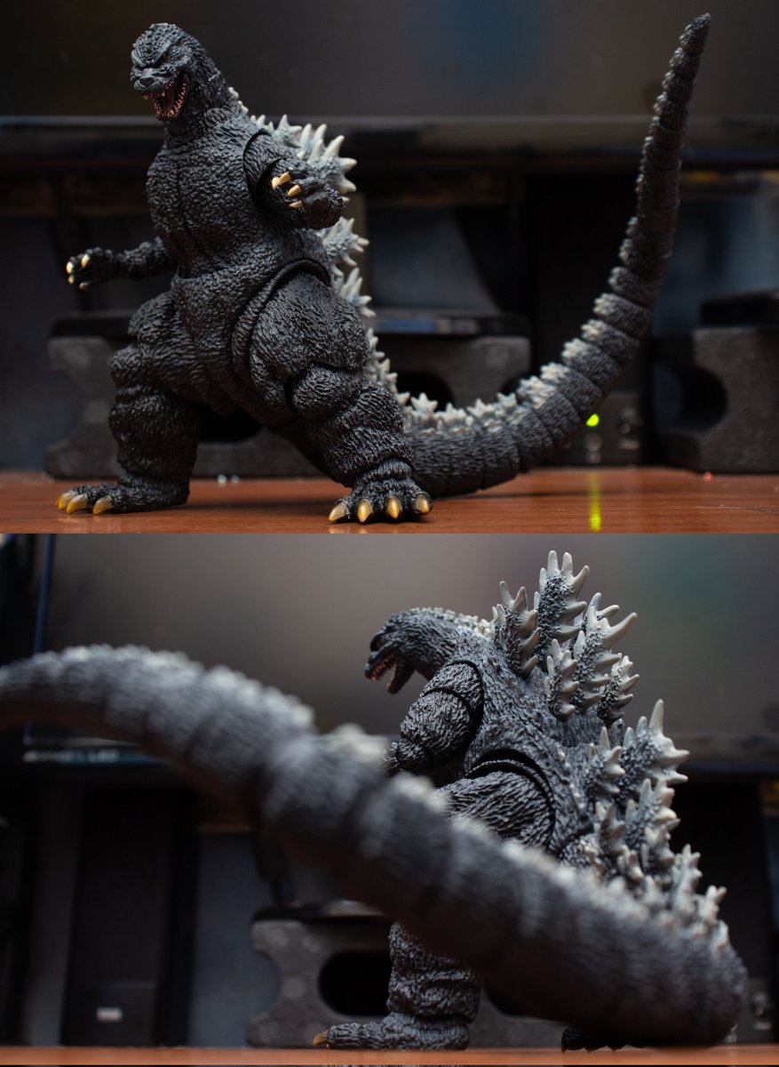 S.H.MonsterArts ゴジラ1989のレビューです。所謂ビオゴジですね。今