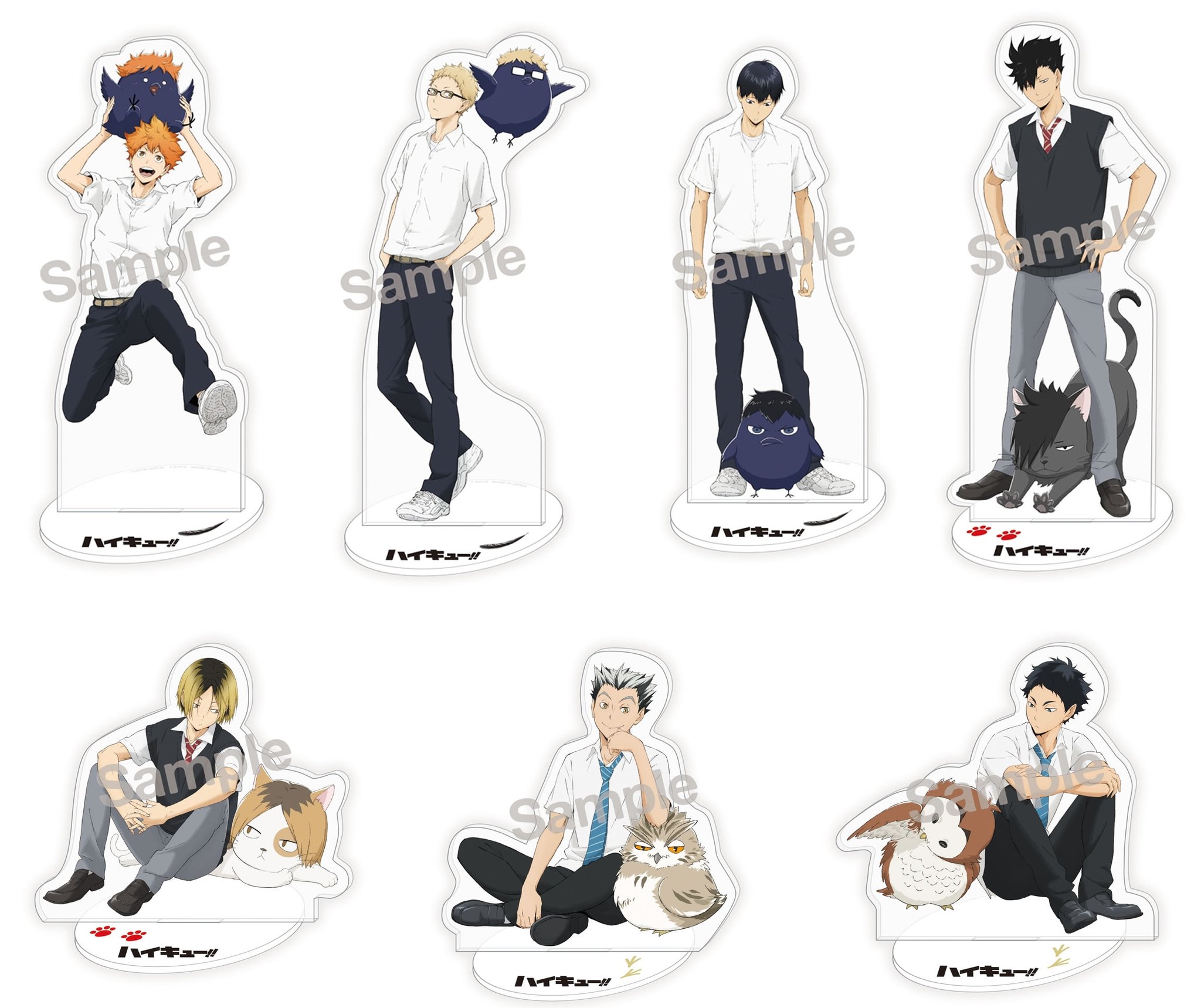 ニッスイ ハイキュー！！アクリルスタンド 6体コンプリート ニッスイ