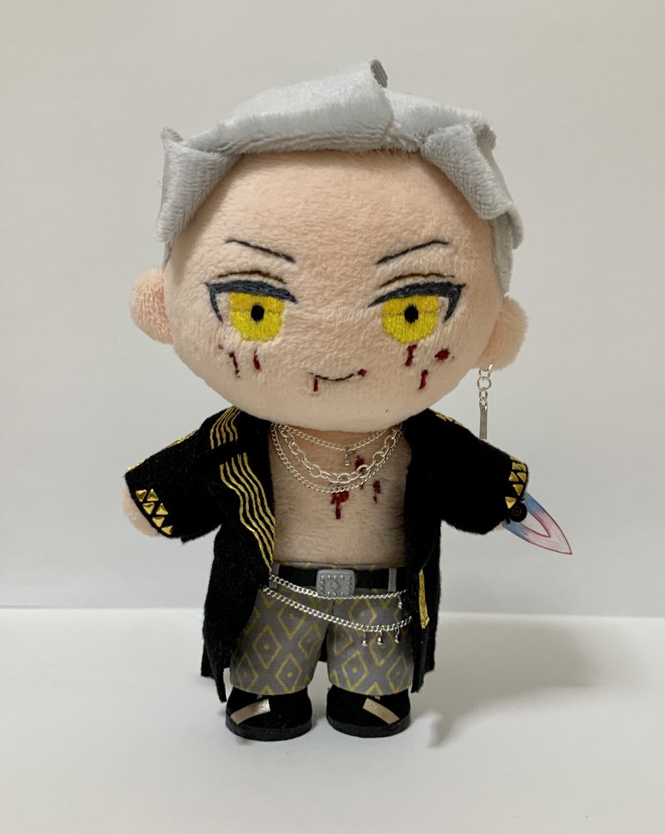 DBDのトリックスターのぬいぐるみ作った✨銀髪のスキンが好き #DBD