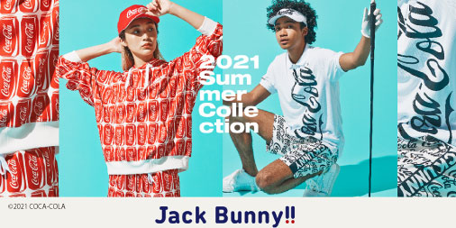 ジャックバニー‼︎「コカ・コーラ」コラボ！ゴルフ場で映える限定
