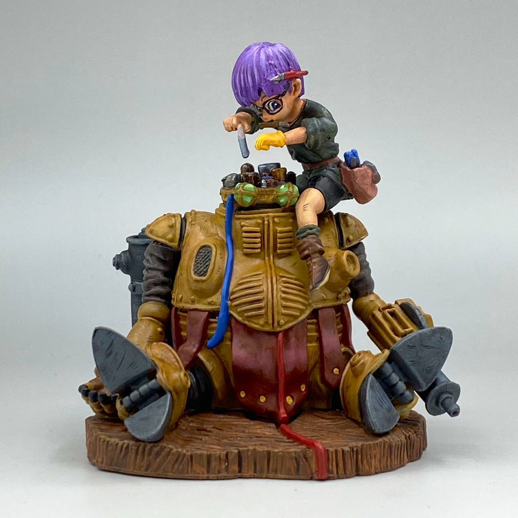 フォーメーションアーツのロボとルッカのフィギュアをリペイントしま