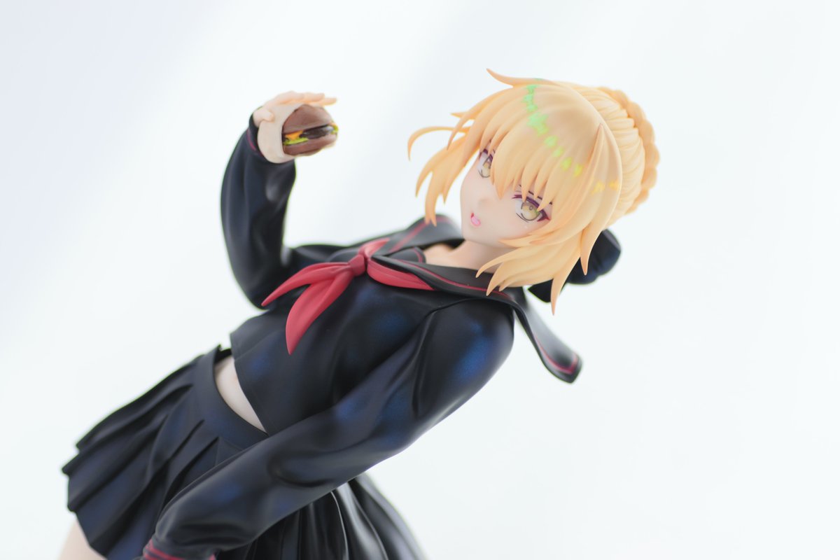 □セイバーオルタ 制服ver完成です。 原型 グリズリーパンダさん