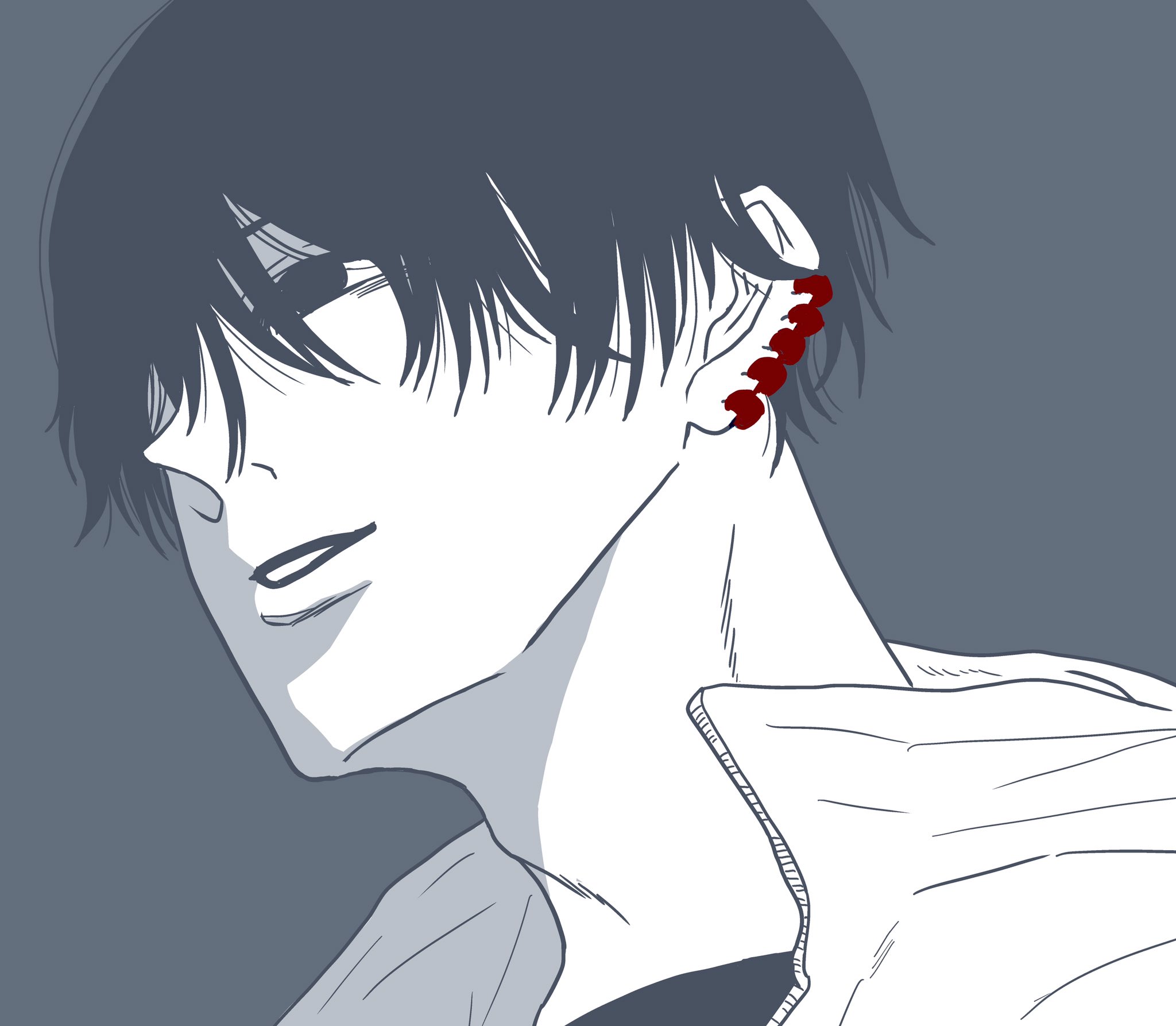 ground y GroundY×チェンソーマン コン ハンド ピアス 早川アキ