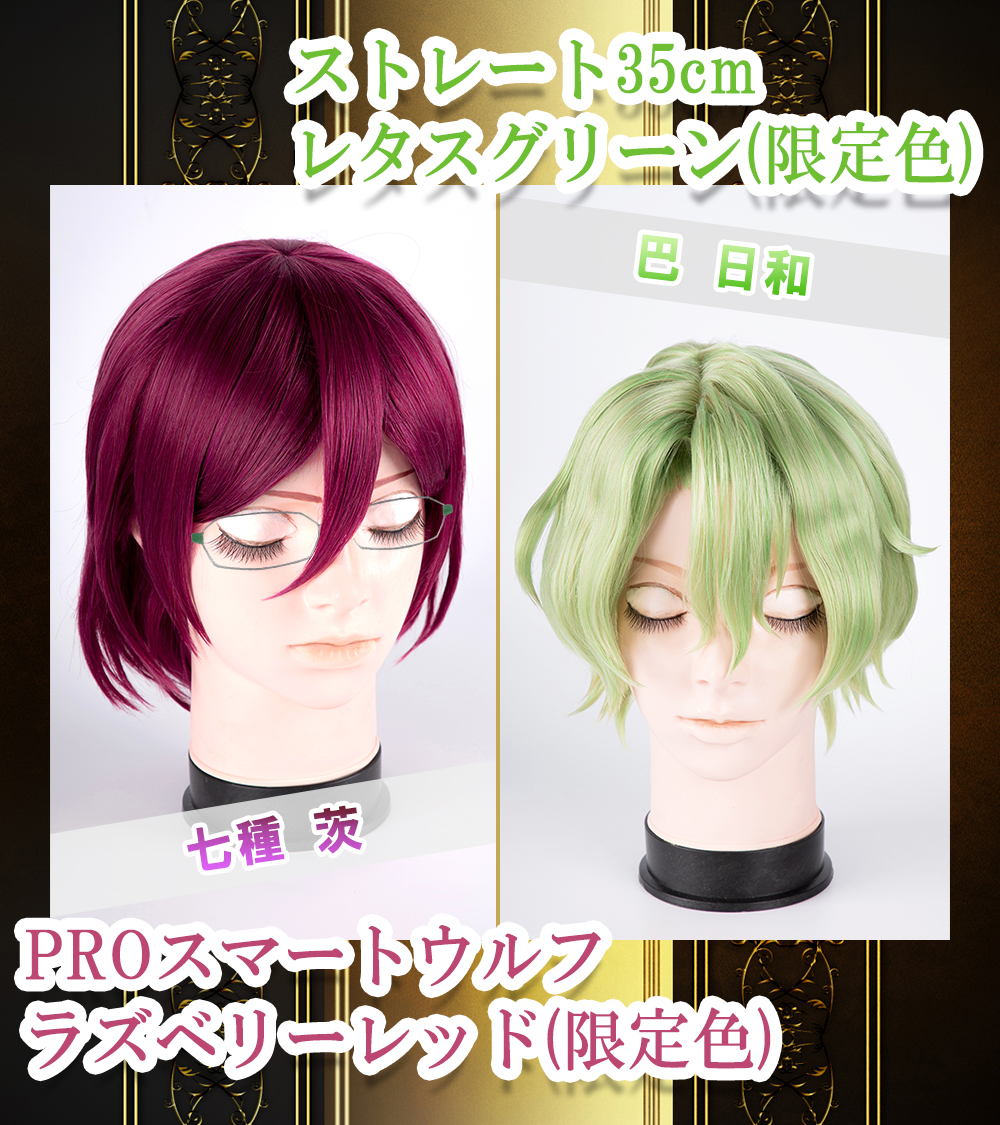 🥀⭐あんさんぶるスターズ！⭐⚜️ eden風の2人のウィッグを作ってみ