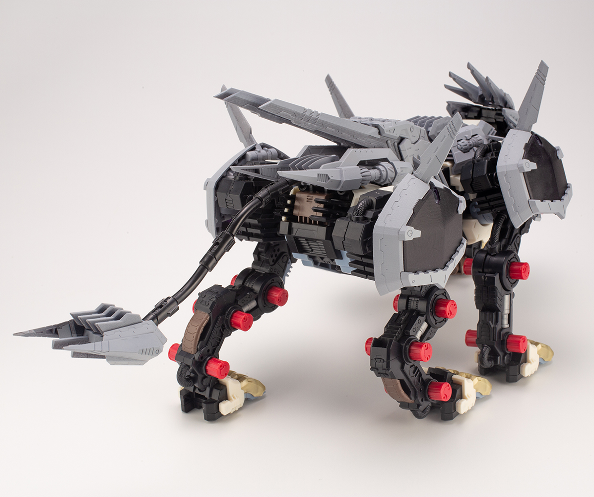 EZ-054 ライガーゼロイクス」も堂々の原型完成！ お手持ちの「EZ-054