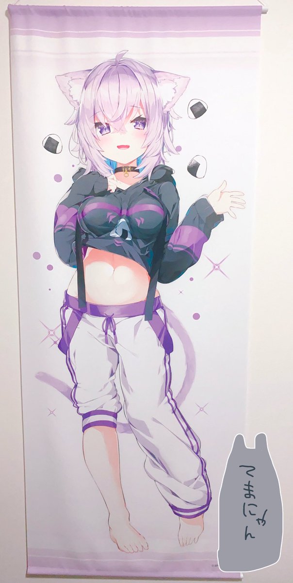 みてみて〜！！誕生日記念グッズ🎂 等身大タペストリーのサンプル