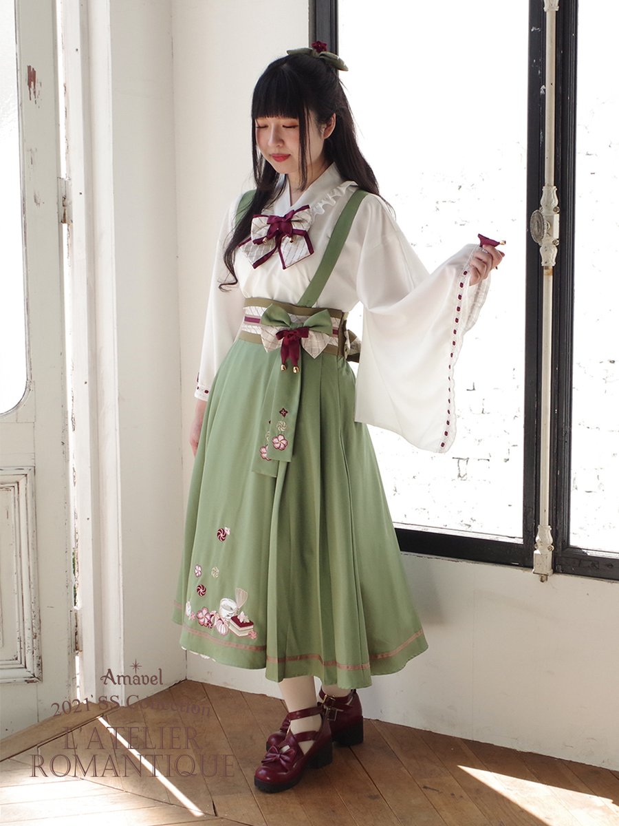 ◇AmavelOnlineShopNewArrival◇Part2 ♥春花便りのお茶会和風スカート