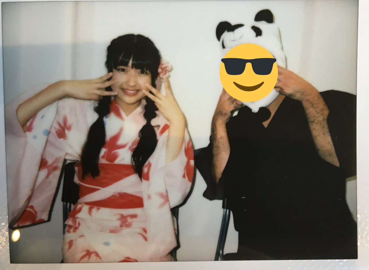 BEYOOOOONDS浴衣個別チェキ会みいみ。 みいみポーズ。 #BEYOOOOONDS