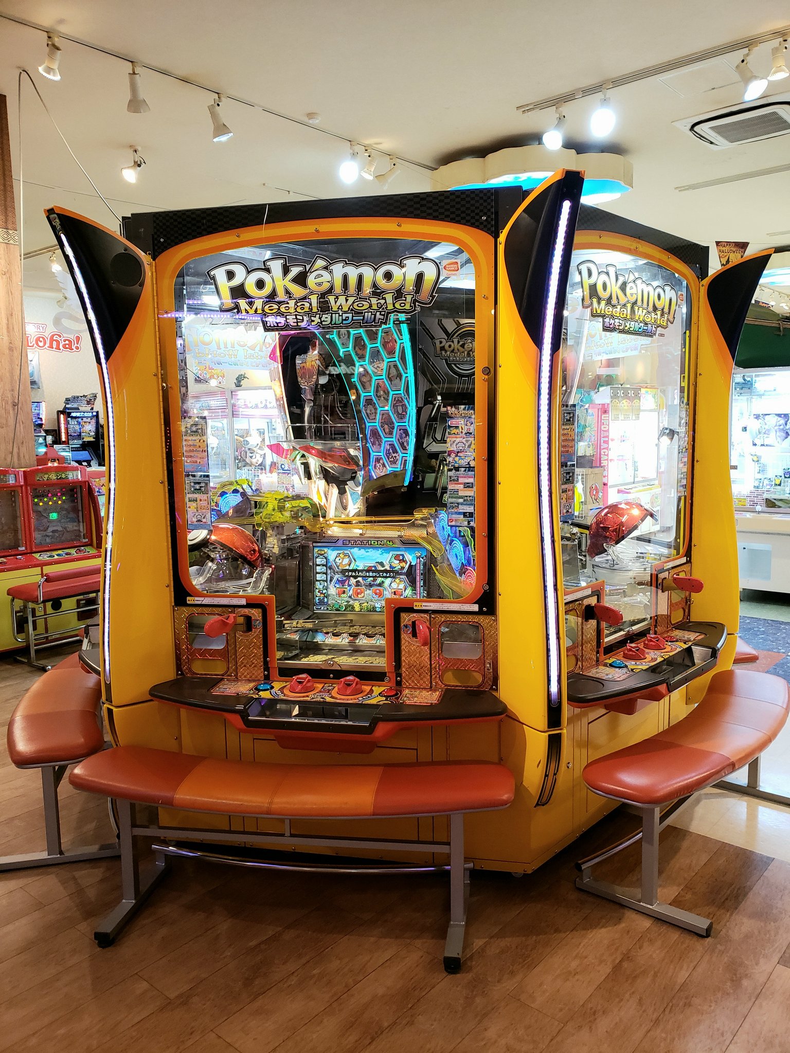 ポケモンメダルワールド サテライト抽選機 ポケモンメダルワールド