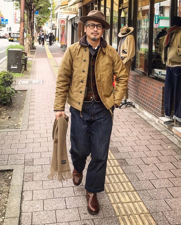 N-1 Leather Combination Jacket】 ボアライニングで防寒性は最強