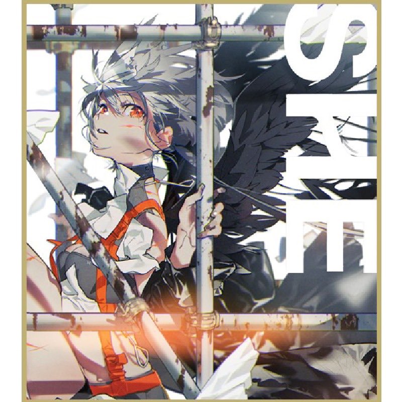 米山舞 初個展『SHE』 キャンバスアート「SHE-TWO CROWS」 キャンバス