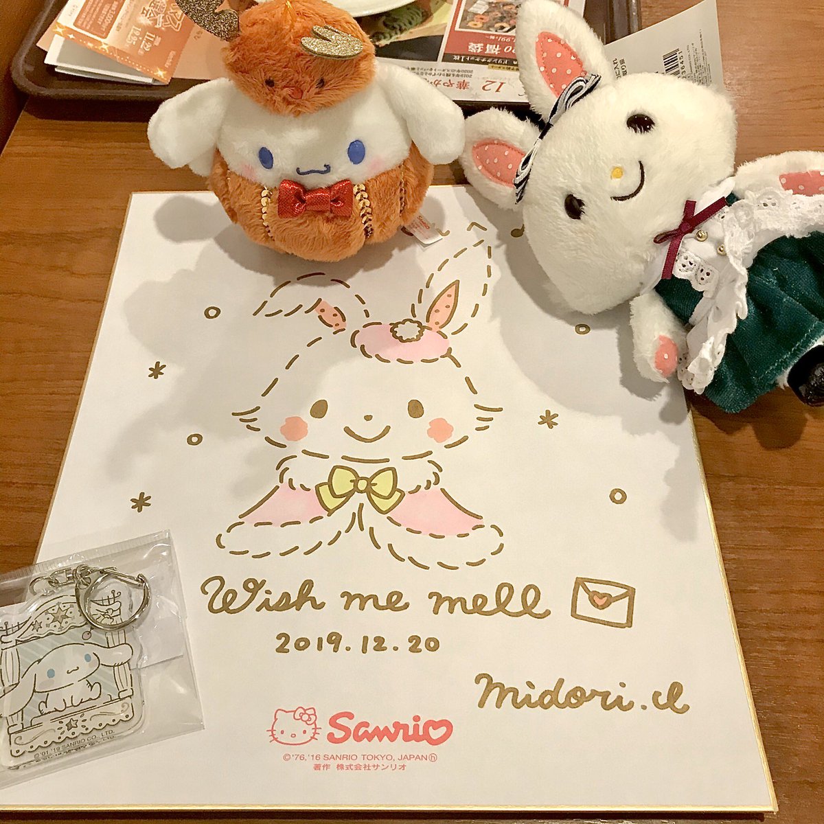 初メルちゃん♪はぁ…かわいい(*´ω｀*) #サンリオ #ミラクルサイン会