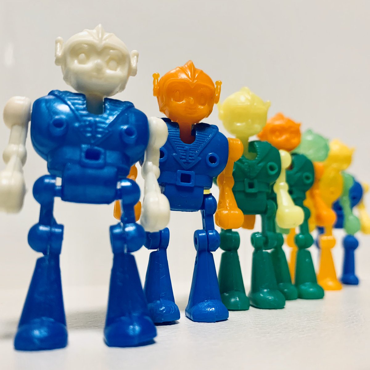 へんしんロボットパピーくん グリコ フィギュア 昭和 レトロ おもちゃ