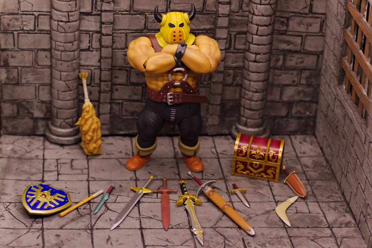 汎用性の高いブリングアーツDQあらくれフィギュア届いたよ