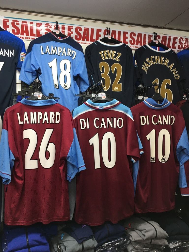 ⚠️#ウエストハム レアユニフォーム あります‼️】 #ランパード #ディ