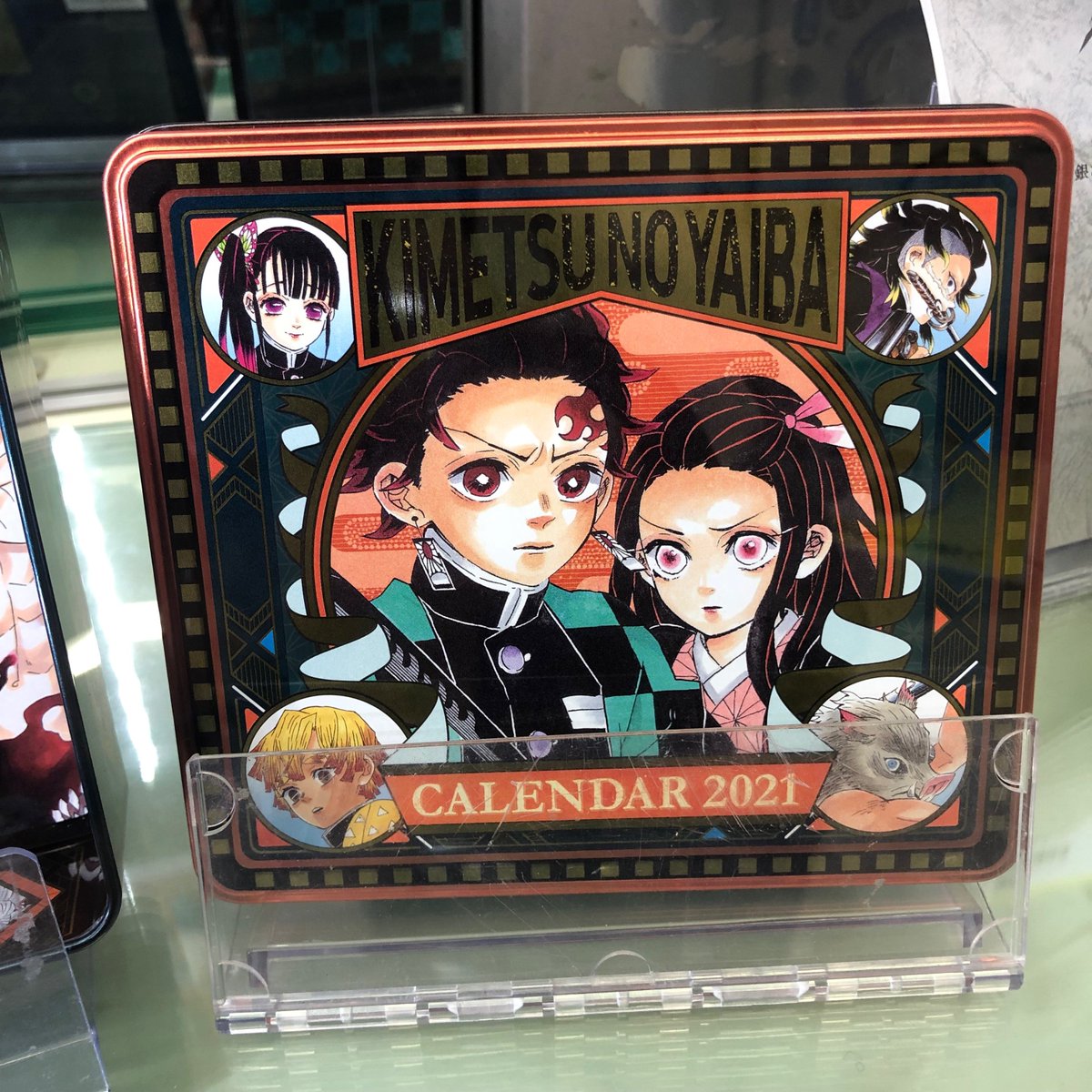 カレンダー予約情報】「『鬼滅の刃』コミックカレンダー2021 特製缶