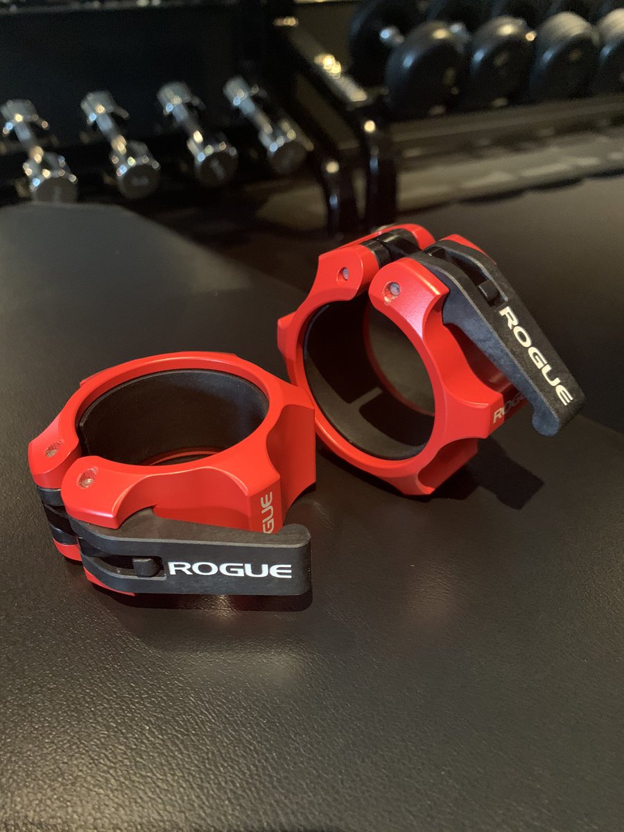 ROGUE FITNESS USAアルミニウムカラー セラコート ブラック ROGUE