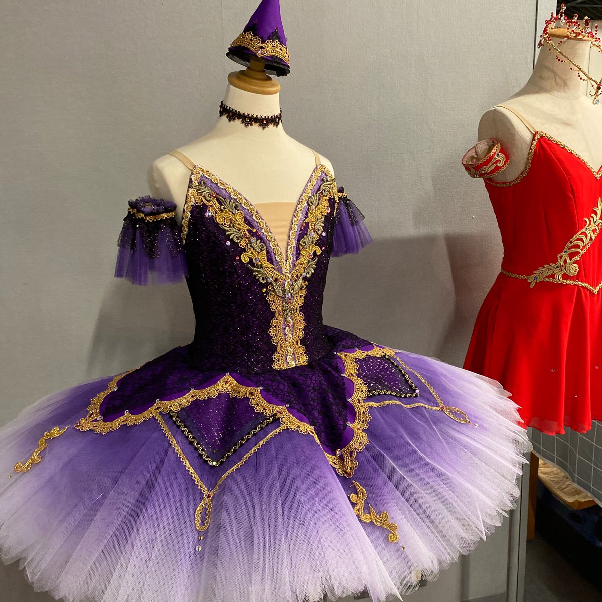 バレエ衣装】アレルキナーダ #バレエ #クラシックチュチュ