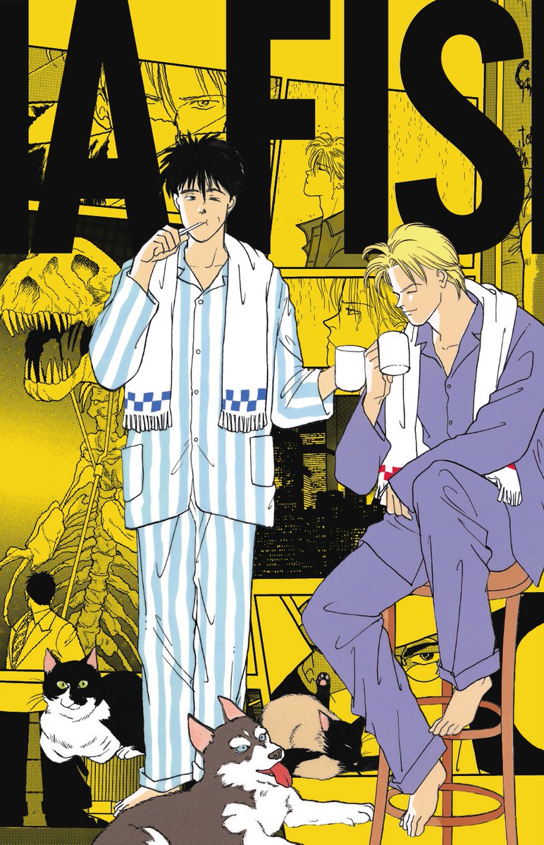 BANANA FISH 復刻版BOX vol.1～4』絶賛発売中】 原作コミックス5冊ずつ