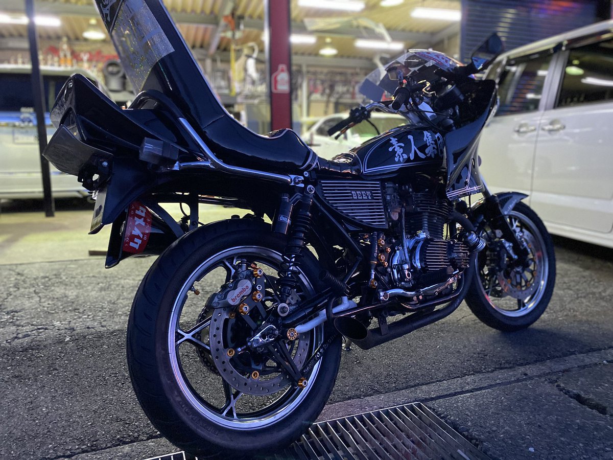 三協オート社長、徹君、 ひでお君ありがとうございました‼︎ #gs400