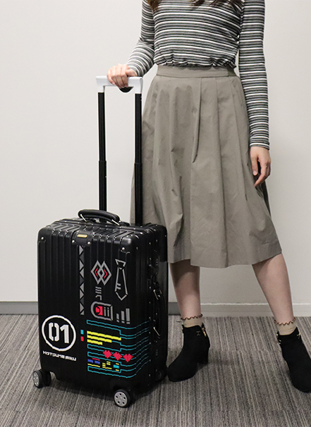 💕初音ミク デザインキャリーケース 予約受付中‼💕 スタイリッシュで