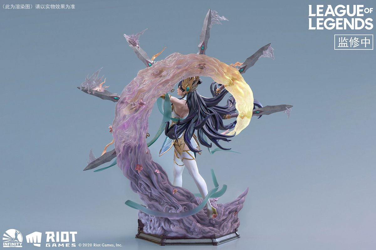 Infinity Studio Irelia League of Legends LOL 1/4 H63cm Licensed 天