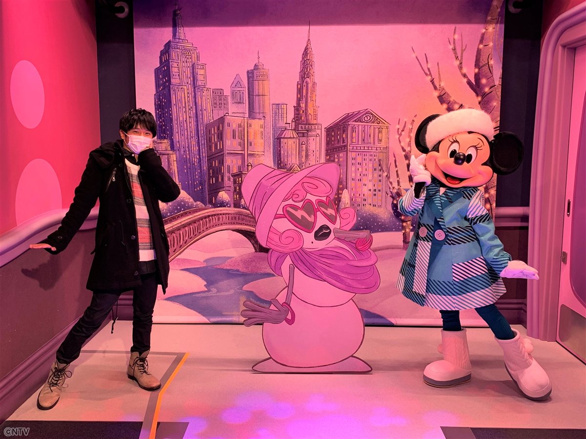 🏰ディズニーをこよなく愛す💕 風間俊介が冬の東京ディズニーリゾート