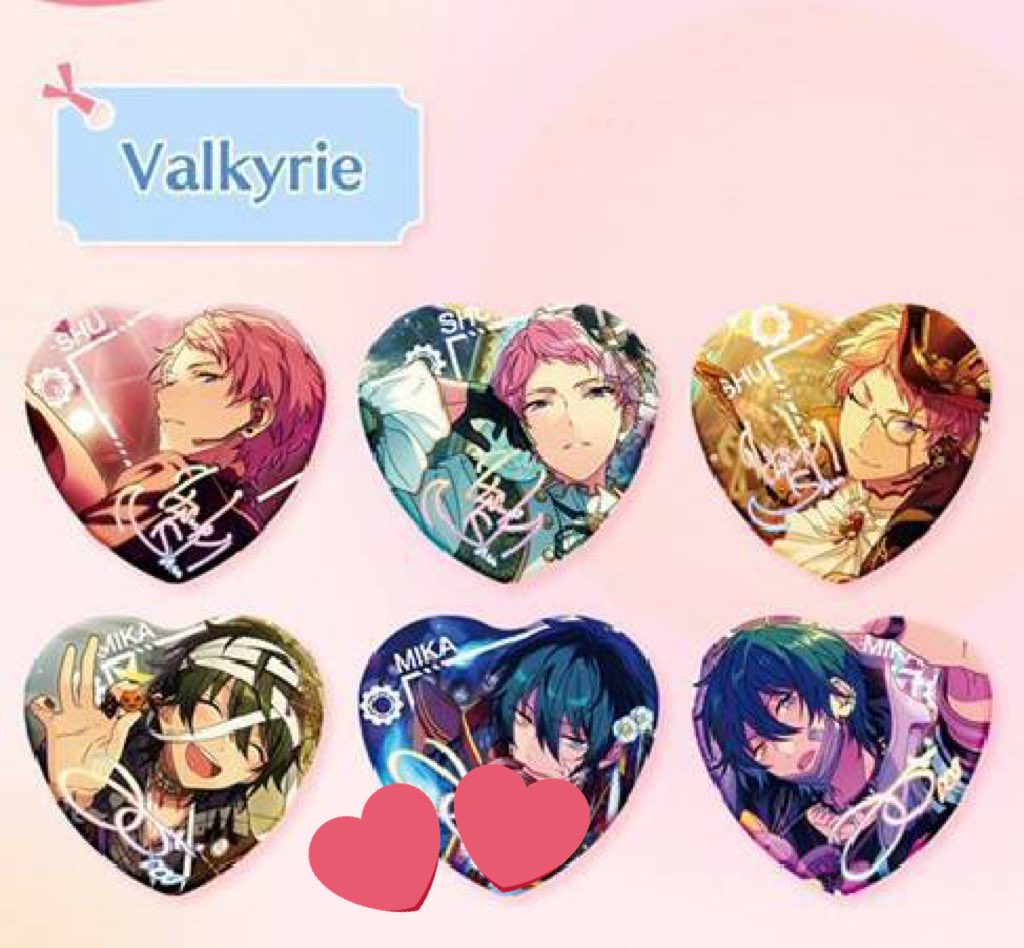 あんスタ 影片みか とるパカ ハート缶バッジ あんスタ 影片みか とる