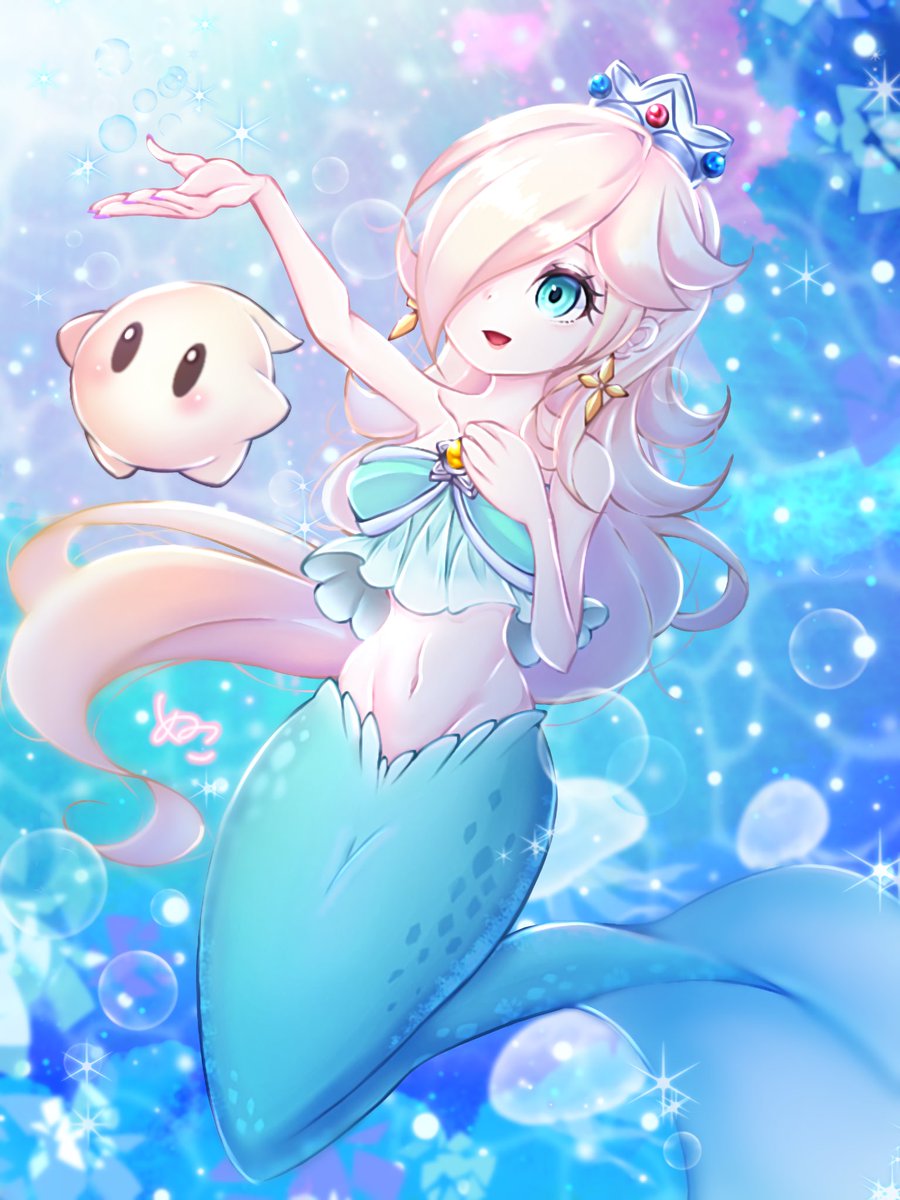 懐かしのマーメイドなロゼッタ様🧜‍♀️ 一昔前に海外の公式で出てき