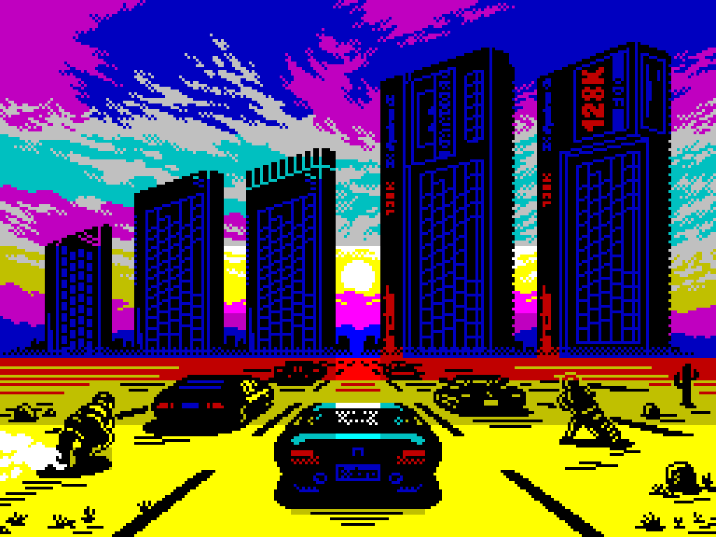 絵 OC] Some of my ZX Spectrum art : r/PixelArt