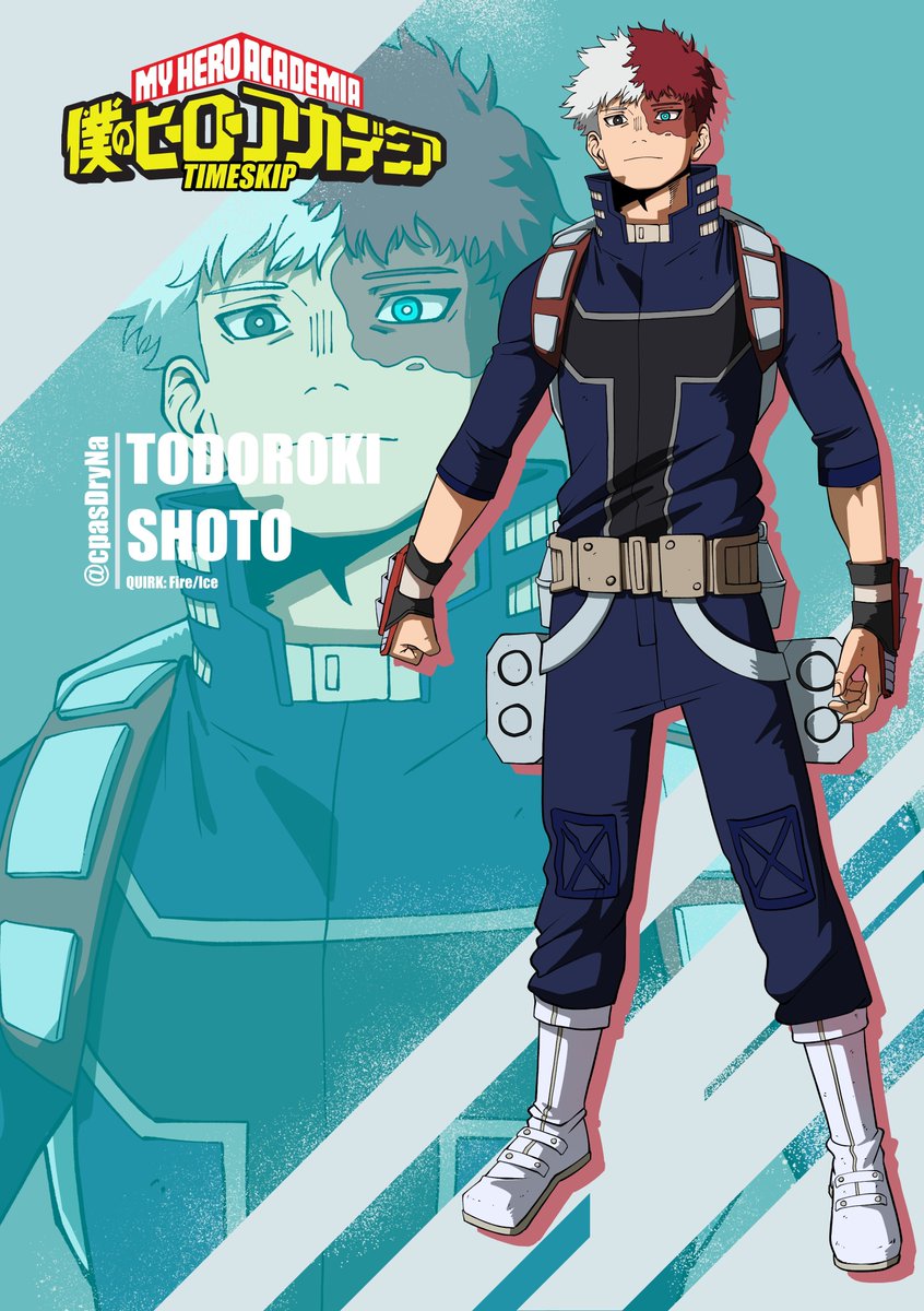 I remember very well My hero academia TimeSkip charadesign