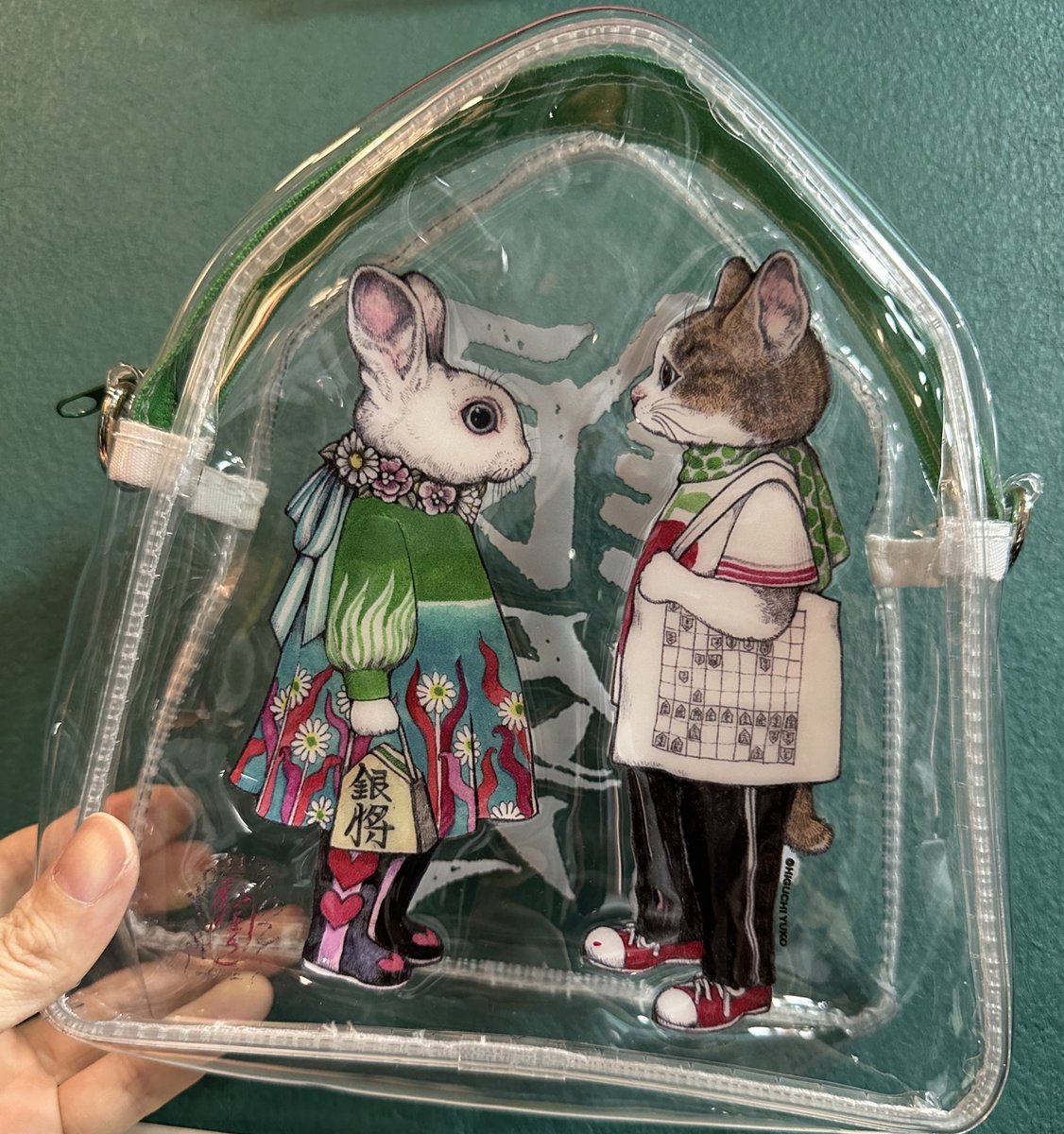 将棋会館CF PVCミニバック『銀将』 ファーストサンプルあがりました