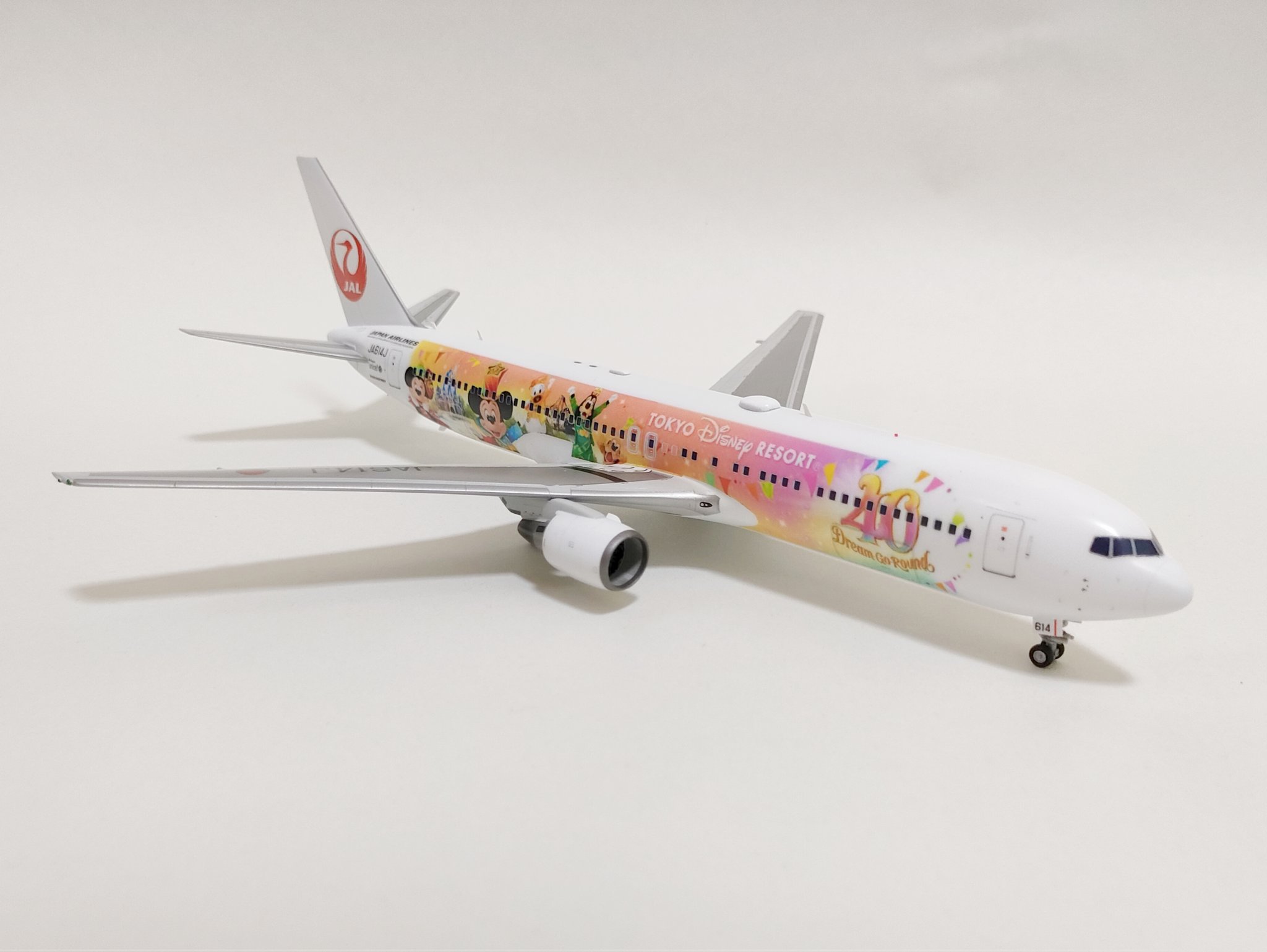 航空機・ヘリコプター JAL B767-300ER Disney100 1/400 JC Wings