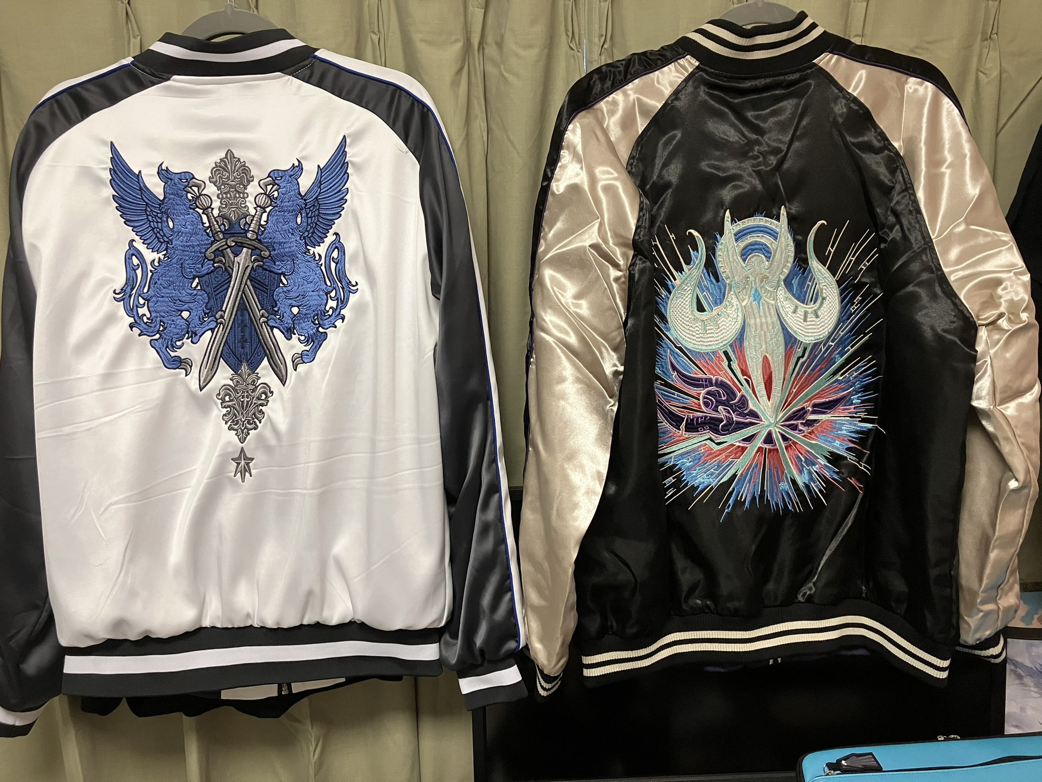 peopoo】FF14 刺繍ジャンパー ハイデリン＆ゾディアーク XL peopoo